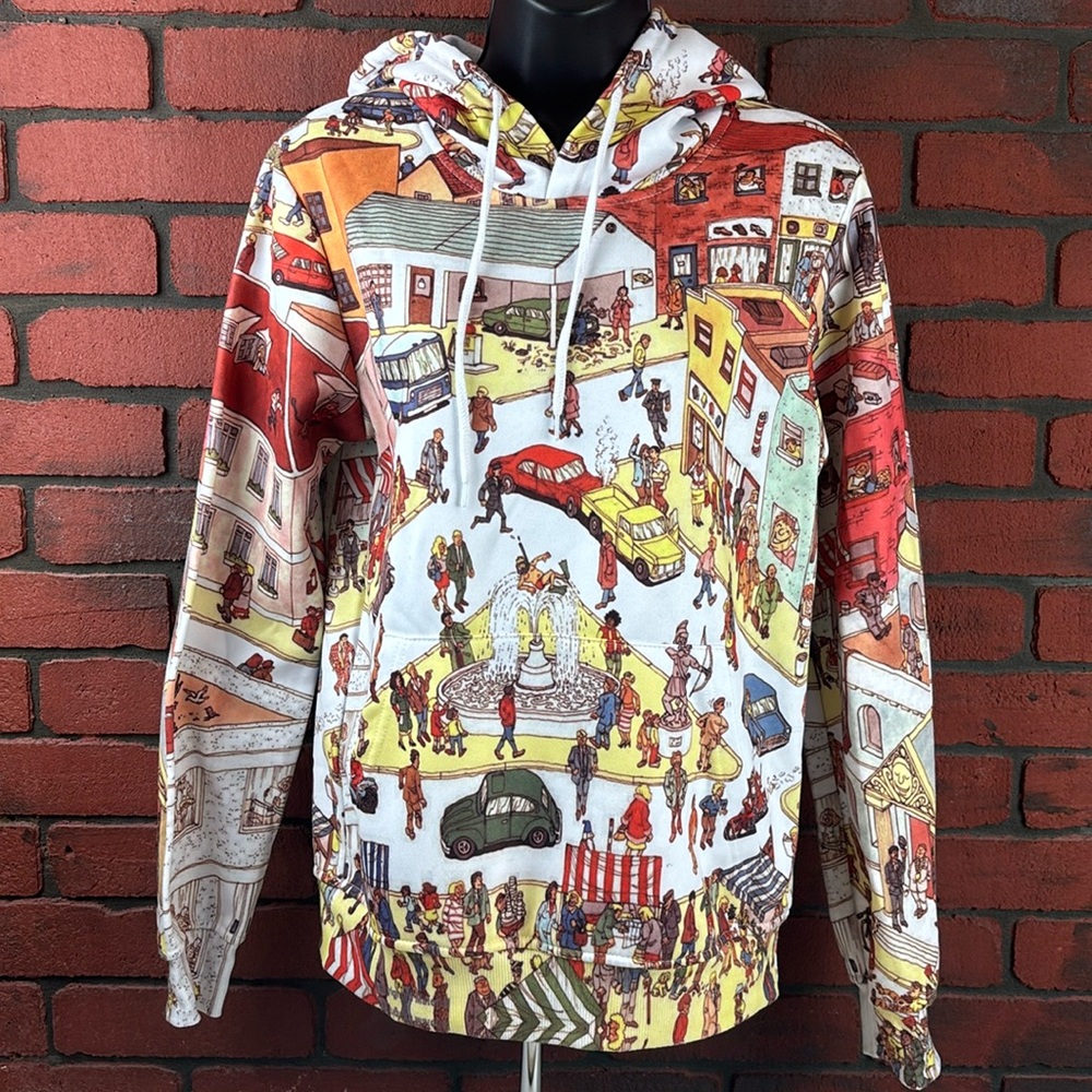 SO Hoodie Womens Small All over print